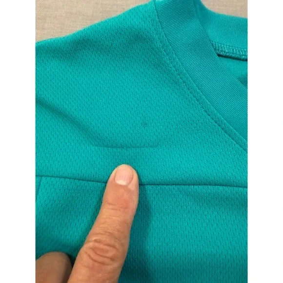 Miami Dolphins NFL Number 1 Tagovailoa NFLPA Jersey XL Blue Short Sleeve - Picture 4 of 9